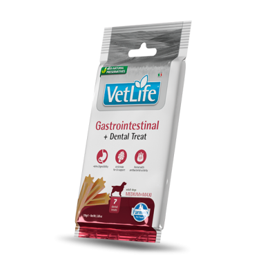 FARMINA TREAT VET LIFE DOG GASTRO INTESTINAL MED/M 110GR