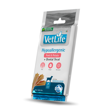 FARMINA TREAT VET LIFE DOG HYPO CERDO ADULT MED/MAX 110GR