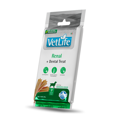 FARMINA TREAT VET LIFE DOG RENAL ADULT MED/MAX 110GR