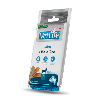 FARMINA TREAT VET LIFE DOG JOINT ADULT MED/MAX 110GR