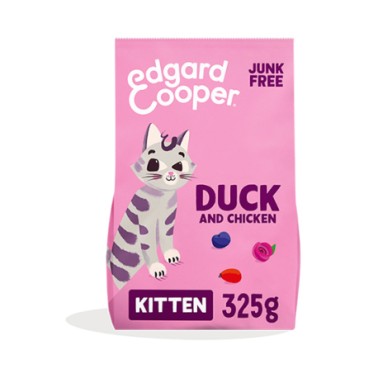 EC FELINE KITTEN PATO Y POLLO 325G
