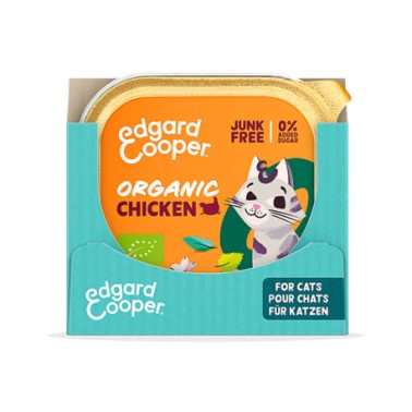 EC FELINE ADULT PATE ORGANIC POLLO TARRINA 85G