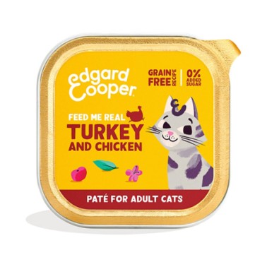 EC FELINE ADULT PATE PAVO Y POLLO TARRINA 85G