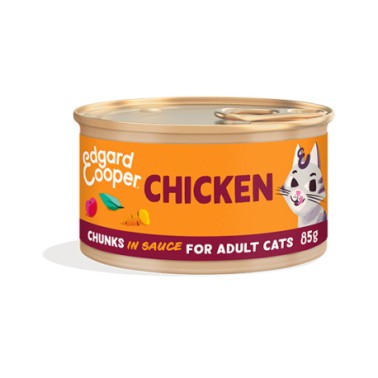 EC FELINE ADULT TROCITOS POLLO CORRAL LATA 85G