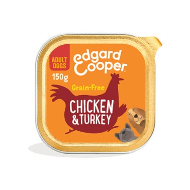 EC CANINE ADULT POLLO Y PAVO TARRINA 150G