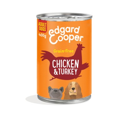 EC CANINE ADULT POLLO Y PAVO LATA 400G