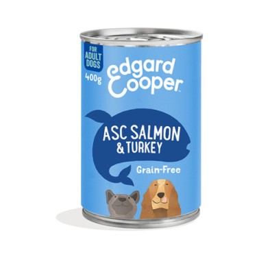EC CANINE ADULT SALMON Y PAVO LATA 400G