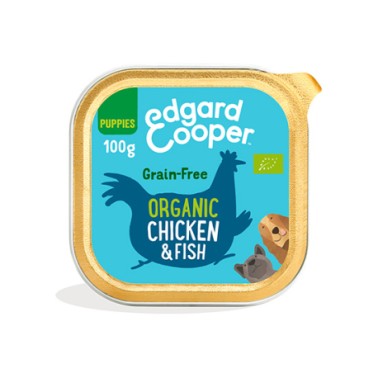 EC CANINE PUPPY BIO ORGANIC POLLO/PESCADO 100G