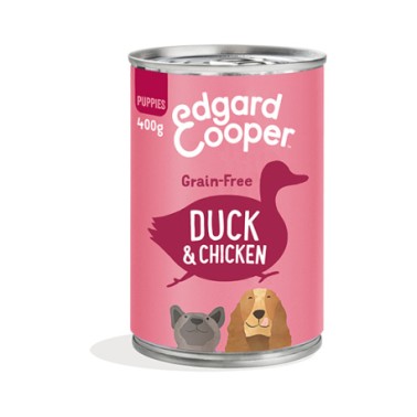 EC CANINE PUPPY PATO Y POLLO LATA 400G
