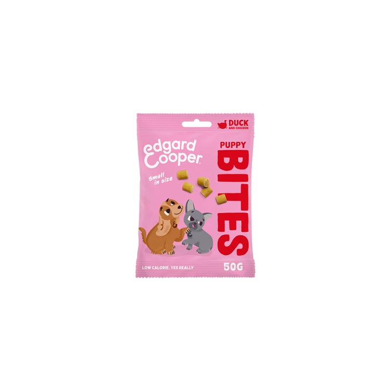 EC CANINE PUPPY BITE/BOCADITO PEQUEÑO PATO 50G